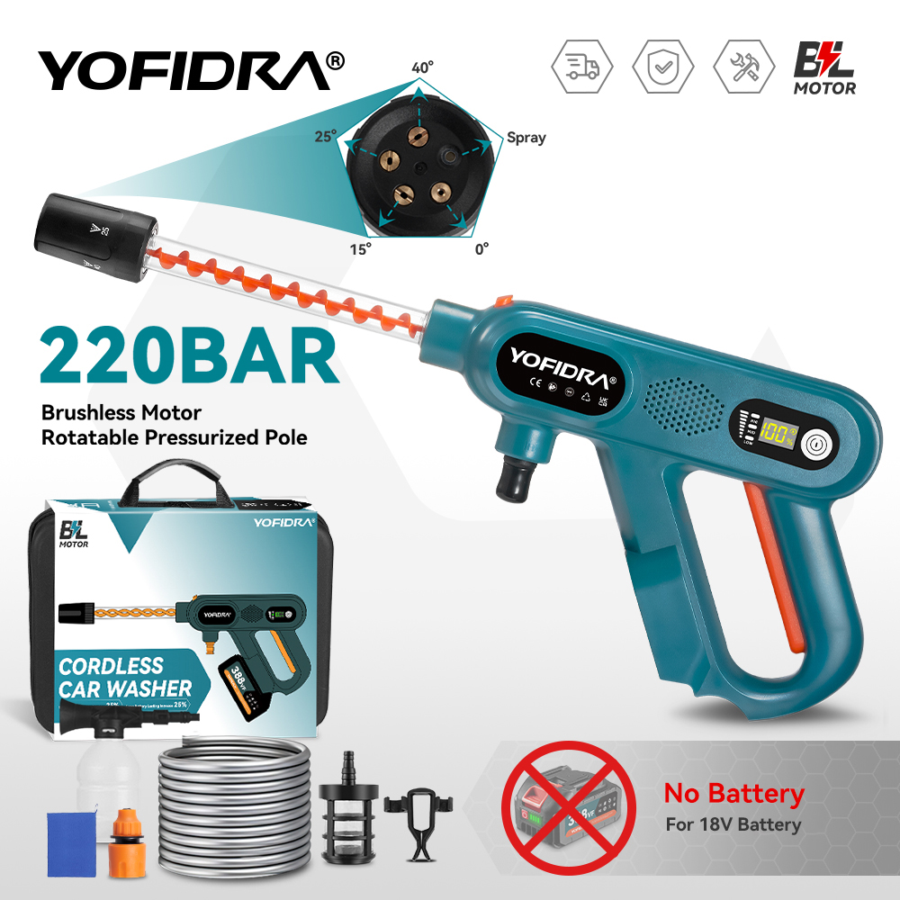 YOFIDRA 3500W Fırçasız Yüksek  - Car Shampoo Ph incelemesi ve fiyatı
