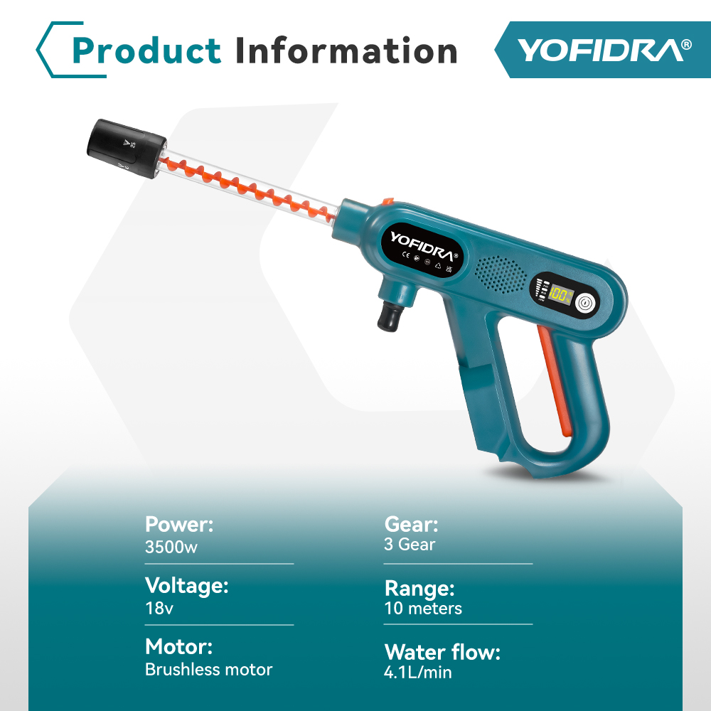 YOFIDRA 3500W Fırçasız Yüksek  - Car Shampoo Ph incelemesi ve fiyatı