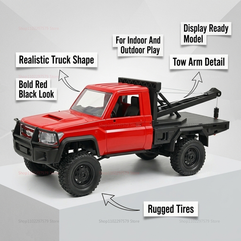 RC Kaya Tırmanıcısı 4x4 MN82T  - Dirt Brush Interior incelemesi ve fiyatı
