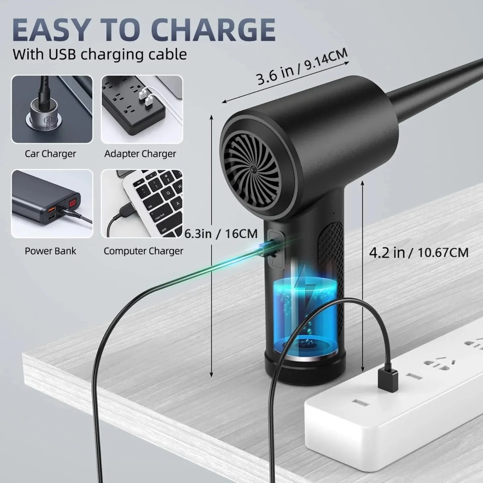 Elektrikli Kablosuz Hava Üfley - Dryer Car Blower incelemesi ve fiyatı