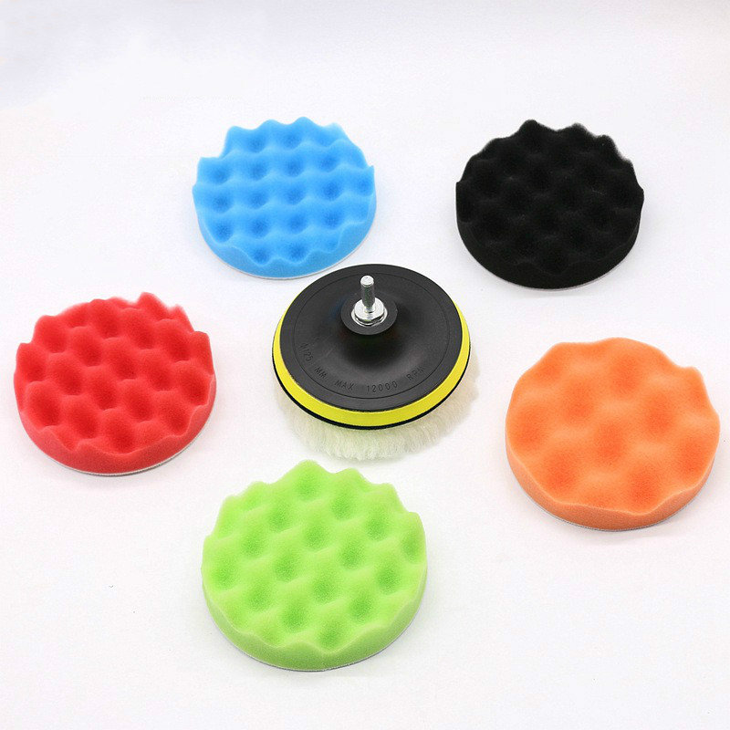 8 adet/takım araba parlatma pe - Polish Pad Set Buffer incelemesi ve fiyatı
