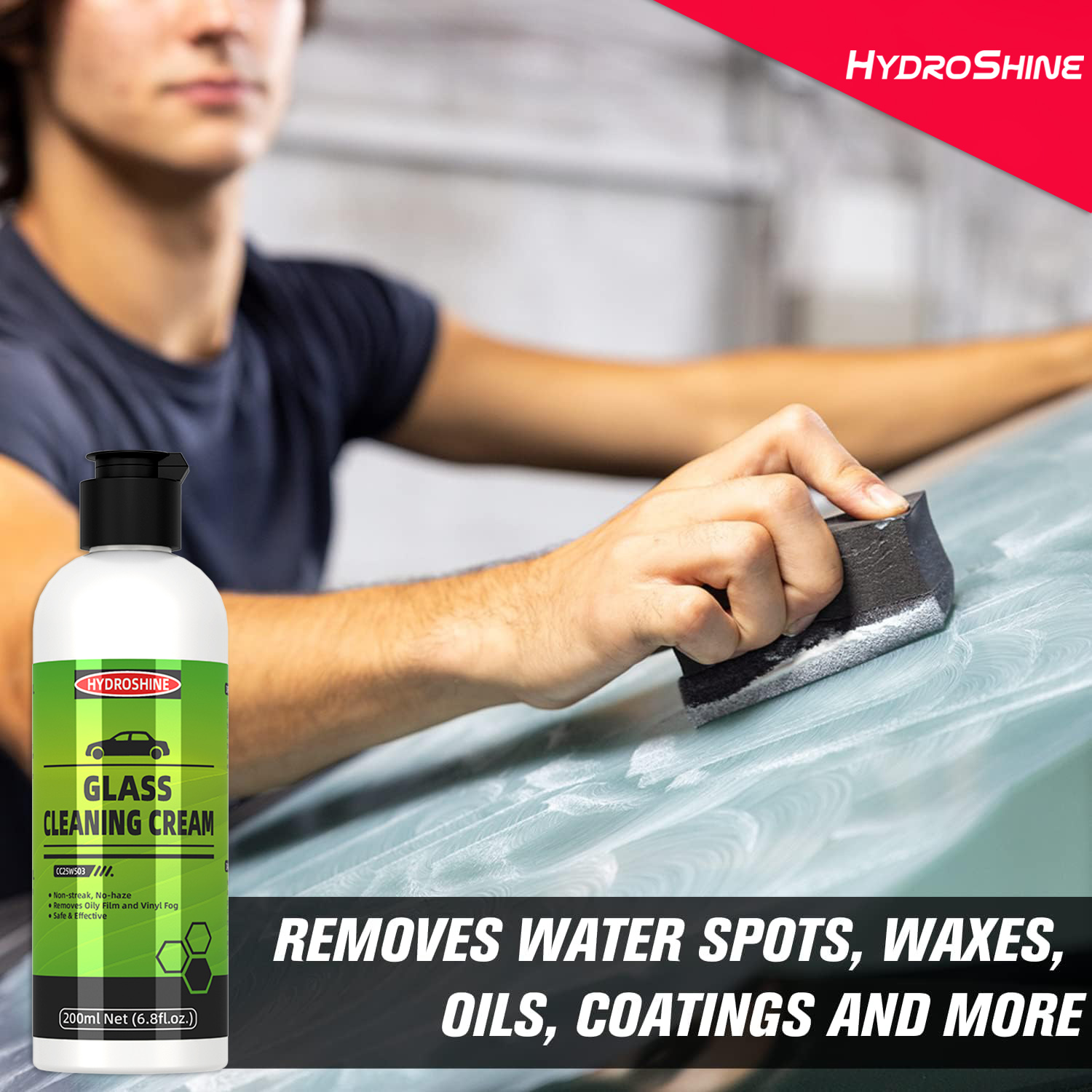 Hydroshine Araba Cam Yağı Film - Glass Cleaner Streak incelemesi ve fiyatı