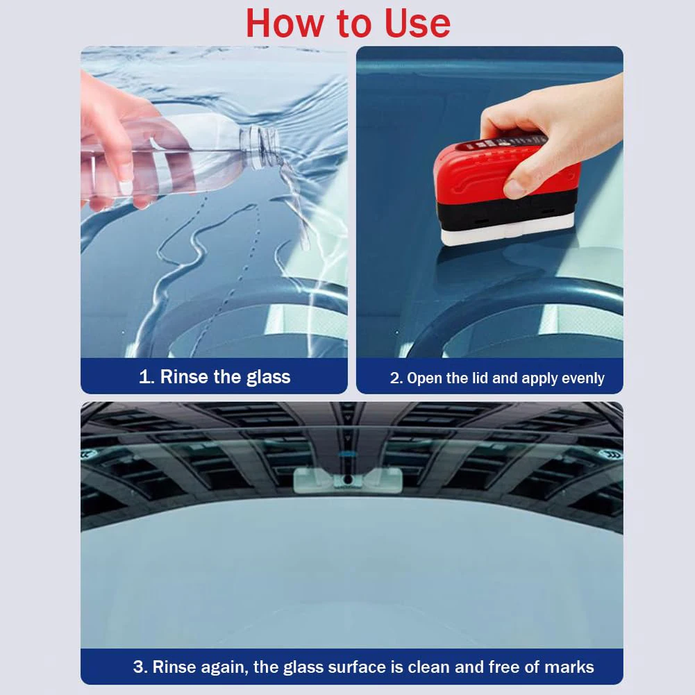 Araba Cam Yağı Filmi Sökücü ot - Car Cleaning Brush incelemesi ve fiyatı